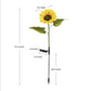 🌻 60% OFF FLASH SALE ! Sunflower Solar Lights – Glowing Decor for Garden ✨🌿【Hurry Up】