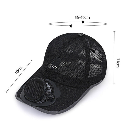 ⏳Time-limited Special⏰Breathable Baseball Cap with Solar Fan🍃