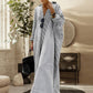 👗 50% OFF! 💐 Striped Cardigan – Loose & Asymmetrical Dress, Comfortable Fit & Relaxed Style
