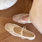 🩰Last Day Special Price:£ 12.99!!!💃Elegant Mesh Ballet Shoes with Bow