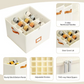 ⏰🔥LIMITED TIME 49% OFF! 👟 Fabric Shoe Organizer Storage Box – Foldable, Large Capacity, Dustproof & Breathable for Closet & Bedroom 🧺✨-UK