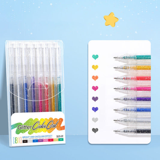🎨 ✏️2026 New Arrivals 50% OFF！！🎁Glitter Gel Pen Set