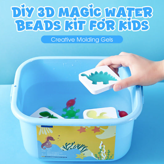 DIY 3D Magic Water Beads Kit for Kids – Creative Molding Gels