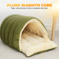 Warmth Cozy Comfort  Plush Pet Cave