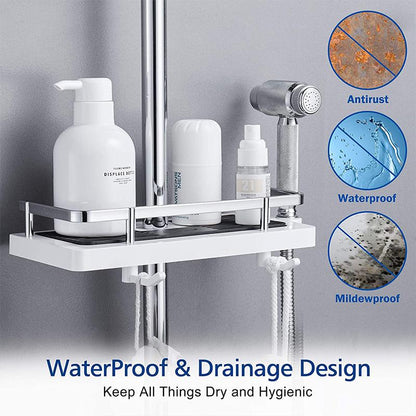 🔥HOT SALE 50% OFF🔥Bathroom Pole Shower Storage Rack Holder