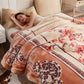 Luxury Printed King-Size Blanket for Bed