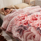 Luxury Printed King-Size Blanket for Bed