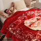 Luxury Printed King-Size Blanket for Bed