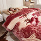 Luxury Printed King-Size Blanket for Bed