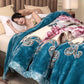 Luxury Printed King-Size Blanket for Bed