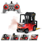 Kids RC Forklift with Lights Music Spray