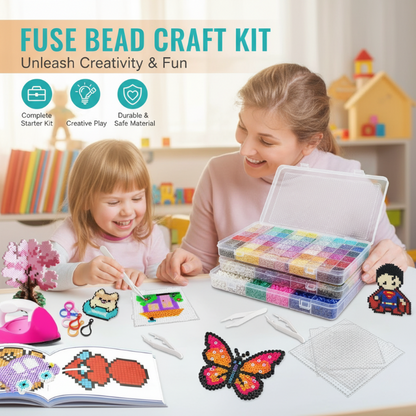 Complete 96-Color Fuse Bead Craft Kit
