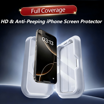 ✨50 % OFF !!✨Full Coverage HD & Anti-Peeping iPhone Screen Protector
