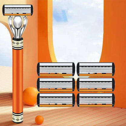 🎉🧔‍♂️Essential Men’s Grooming Products for 2026🪒High-Performance Razor Blade Refills Set