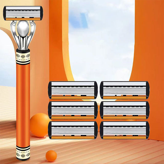 🎉🧔‍♂️Essential Men’s Grooming Products for 2026🪒High-Performance Razor Blade Refills Set