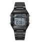🔥Limited-time offer-Unisex-Digitaluhr mit quadratischem Display und Leuchtanzeige