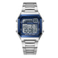 🔥Limited-time offer-Unisex-Digitaluhr mit quadratischem Display und Leuchtanzeige