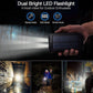 🔥10000mAh Portable Solar Power Bank, Solar Powered Charger with Dual LED Flashlights, Power Bank for Travel, Camping⚡