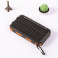 🔥10000mAh Portable Solar Power Bank, Solar Powered Charger with Dual LED Flashlights, Power Bank for Travel, Camping⚡