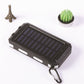 🔥10000mAh Portable Solar Power Bank, Solar Powered Charger with Dual LED Flashlights, Power Bank for Travel, Camping⚡