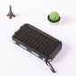 🔥10000mAh Portable Solar Power Bank, Solar Powered Charger with Dual LED Flashlights, Power Bank for Travel, Camping⚡