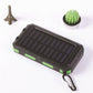🔥10000mAh Portable Solar Power Bank, Solar Powered Charger with Dual LED Flashlights, Power Bank for Travel, Camping⚡