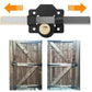 Heavy-Duty Long Throw Gate Lock – Dual-Sided Key, 5 Keys Included