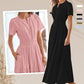 💕HOT SALE 60% OFF💕Women's Boho Chic Smocked Waist Maxi Dress
