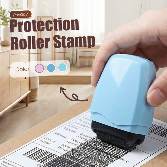 🥳2026 HOT SALE🥳💞50K+ SOLD!🛡️✉️ 50% OFF! Privacy Roller Stamp – Hide personal info instantly. No shredding needed. Refillable & portable. 🔏✨