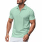 🔥HOT SALE👕Men's Quick-Dry Short-Sleeve Lapel T-Shirt