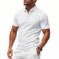 🔥HOT SALE👕Men's Quick-Dry Short-Sleeve Lapel T-Shirt
