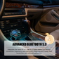 📻 🚗 Universal Dual-Port Car FM Bluetooth Transmitter – Wireless Music, Hands-Free Calling & Dual USB Charger
