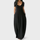 📢📢50% OFF !! ⏰Women's Round Neck Short Sleeve Casual Soft Fabric Long Dress