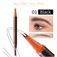 🎉⏳💥Buy 2 Get 1 Free🎁 Dual-Ended 2-Fork Liquid Eyebrow Pen