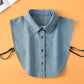 ⏳Limited-time 50% off⏰Detachable Denim Fake Collar for Women👔