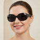🥳2026 HOT SALE🥳💞50K+ SOLD!🌸✨ 50% OFF! Retro Oversized Sunglasses – Polarized lenses cut glare, UV400 protection. Rhinestone details for a touch of glamour. Flattering for all face shapes. A stylish essential. 🕶️💎