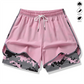 ✨Last Day Special Price £9.99!!💥Women's Casual Athletic Shorts with Built-in Liner