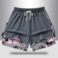 ✨Last Day Special Price £9.99!!💥Women's Casual Athletic Shorts with Built-in Liner