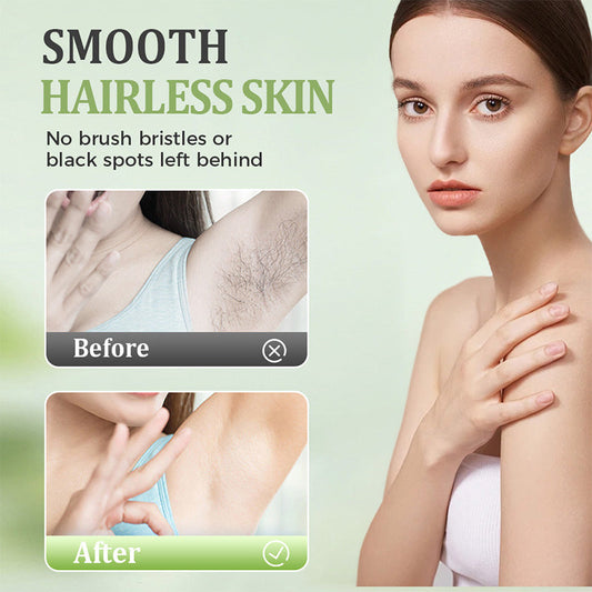 ⏳Limited-time 50% off⏰💥Large-size hair removal cream Gentle and non-irritating hair removal cream set (hair removal cream + razor)🎁