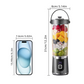💜 LAST DAY PROMOTION - 50%OFF 💜Wireless Portable Juicer with 10 Blades