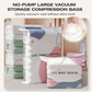 🌟LAST DAY SALE: ONLY ￡7.99!!🎁✨No-Pump Large Vacuum Storage Compression Bags☄️Most practical☄️Most cost-effective