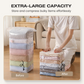 🌟LAST DAY SALE: ONLY ￡7.99!!🎁✨No-Pump Large Vacuum Storage Compression Bags☄️Most practical☄️Most cost-effective