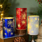 Festive Flameless Fireworks Candle Lamp