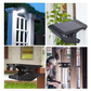 Outdoor Solar Motion Sensor Clip On Light