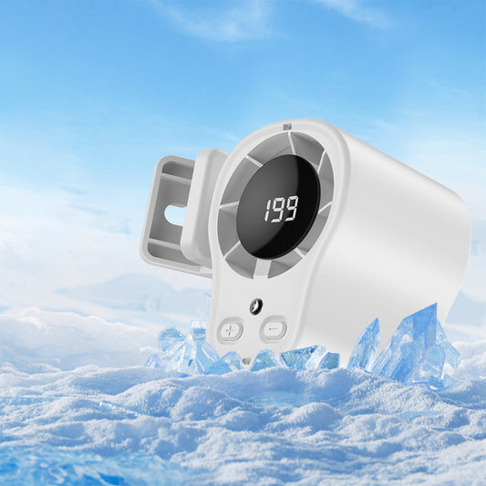 🌀Summer Hot Sale - ONLY ￡10.99!!💨50K+ SOLD!🚙Hands-Free Personal Cooling Fan with LED Display❄️🌬️