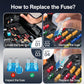 🥳2026 HOT SALE🥳💞50K+ SOLD!🔌🚗 50% OFF! Car Fuse Assortment Kit – Micro, Mini & Standard blade fuses, colour‑coded for easy ID. 100‑300 pcs – be prepared for any electrical fault! 🔧✨