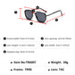 💜 LAST DAY PROMOTION - 50%OFF💜Polarized UV400 Square Sunglasses