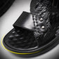 Dual-use Hollow Breathable Men’s Cowhide Sandals
