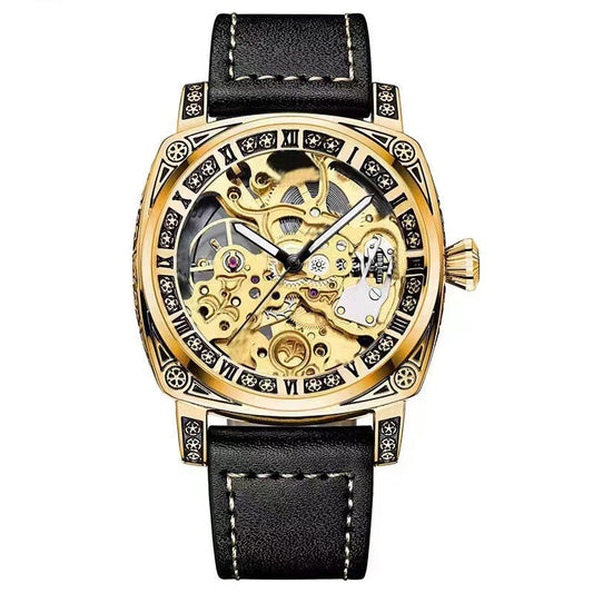 ⌚75% discount💥A multifunctional engraved mechanical watch