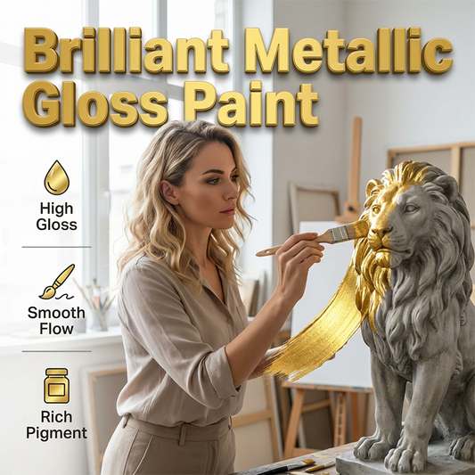 🔥Free Delivery🔥Water-Based Metallic Gloss Paint